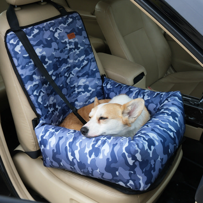 Dual-Purpose Removable Pet Car Seat Cushion