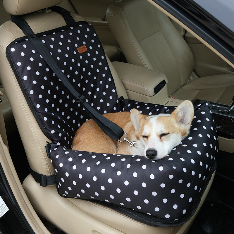 Dual-Purpose Removable Pet Car Seat Cushion