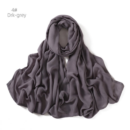 Cotton breathable shawl, ladies' scarf, headscarf